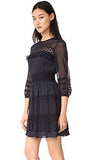 Long Sleeve Dress, Dark Navy, 8