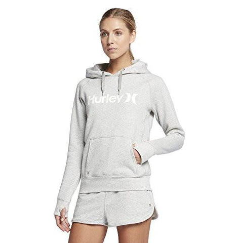 Gft0002940 One And Only Fleece Pullover Hoodie , Grey Heather M
