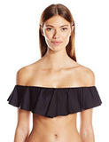 Gypsy Offtheshoulder Bandeau Bikini Top Black 10