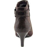 Majar Closed Toe Ankle Fashion Boots, Brown, Size 9.5