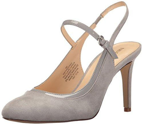 Nine West Hedonna Fabric Dress Pump Grey 7 M Us