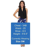 Karen By Chiffon Overlay Sleeveless Romper Black Xs