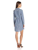 Workwear Dress, Artemisia Chambray Dark 100% Cotton, XLarge