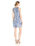 Karen Kane Tie Dye Halter Dress, Stripe, S