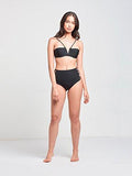 Leila Underwire Swim Top Black L Swimwear Bikini Black