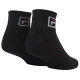 Socks Arch Support Performance Quarter 6 Pack Black 1315