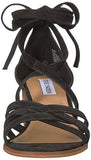 Revere Dress Sandal Black Suede 7 M Us