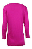 Embroidered Studded Square Neck Top S, Bright Azalea