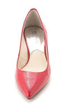 Michael Kors Flex Kitten Pump Pointed Toe Classic Pumps Chili Patent Size 95
