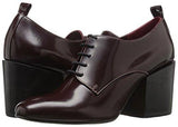 Rachel Comey Hayes Ankle Bootie, Bordo Satinado, 7 M Us