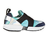 Shoes Trainers Sneakers Graphic Fashion Style Blu Us Size 6 288050 7P299 15832