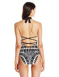 Algiers High Neck One Piece Swimsuit Black 6