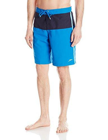 Speedo Long Bay Eboard Shorts Workout & Swim Trunks Island Blue Xxlarge