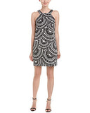 Aptos 2 Samba De Roda Structured Woven Dress Blackwhite Wash 8