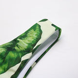 Mooskini Strappy Two Piece Bikini Set Leaf Print Swimsuit Padded Bathing Suit Beach M Green