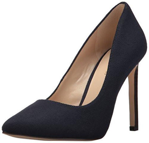 Nine West Tatiana Fabric Pump French Navy 65 Medium Us