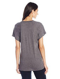 Short Sleeve Tee Shirt, Dark Grey Heather, Xl
