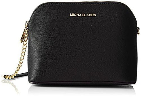 Michael Kors Cindy Large Dome Cross Body Black One Size
