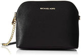 Michael Kors Cindy Large Dome Cross Body Black One Size