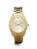 Kenneth Cole New York Kc4949 Rock Out Yellow Gold Dial Diamond Dial Bracelet Watch