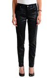 Jeans Black Patterned Slim Fit Jeans Us 7 It 43;