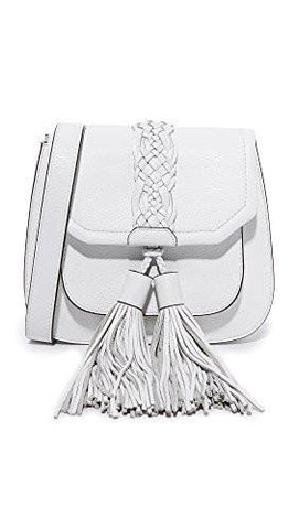Isobel Front Pocket Saddle Bag, Optic White, One Size
