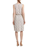 S Shibori Linen Wrap Dress, Xs, White