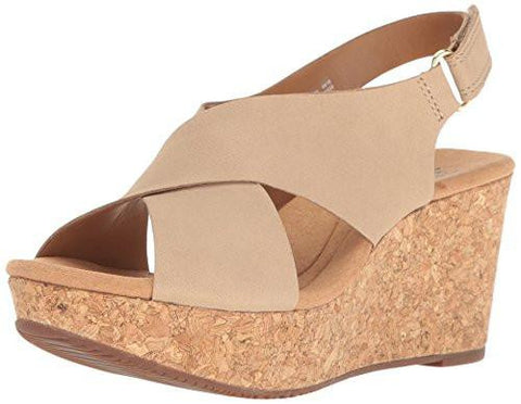 Annadel Eirwyn Wedge Sandal Sand 8 M Us