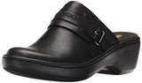 Clarks Delana Amber Mule Black Leather 9 M Us