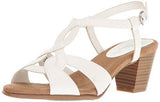 Base Level Dress Sandal White Snake 105 M Us