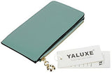 Yaluxe Rfid Blocking Genuine Leather Multi Card Organizer Wallet With Zipper Pocket Rfid Blocking Light Green
