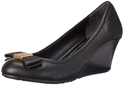 Tali Grand Bow Wdg65 Wedge Black 7 B Us