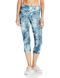 Active Crop Pant Print, Feathered Fantasy, XLarge