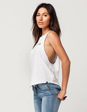 Born From Water Muscle Tank, White, Xsmall