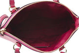 Pebble Leather Mini Kelsey Satchel Style F57563 Im Bright Pink