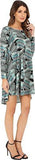 Aquarius Print Swing Dress Multi Dress Xs