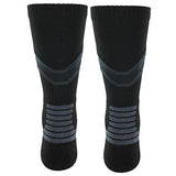 Traxion Impact Basketballfootball Crew Socks Blackwhitedark Greyonix Large