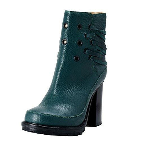 Maison Margiela Mm6 Leather High Heel Ankle Boots Shoes Us 9 It 39;