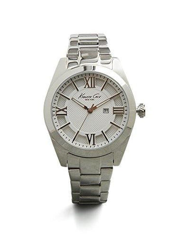 Kenneth Cole York 10023856 Dress Sport Analog Display Japanese Quartz Silver Watch