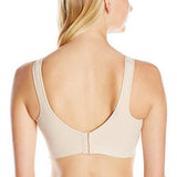 Full Coverage Wire Free Seamless Bra, Sun Beige, Large