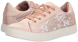 Betsey Johnson Darbi Fashion Sneaker, Blush Satin, 9 M Us