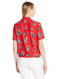 Karen Kane Cactus Tie Top, Print, XLarge