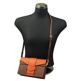 Prada Saffiano Leather Shoulder Bag Bicolor Bt0966