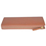 Leather Zip Wallet 332747 7614 Saffron