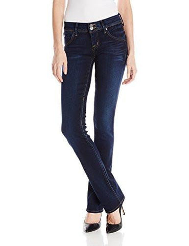 Hudson Jeans Beth Baby Bootcut Flap Pocket Elysian Denim Jeans, Oracle, 27