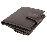 Brown Interlocking G French Leather Wallet 295352 2061