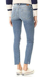 Skyline Ankle Peg Jeans With Uneven Hem, Pryor Destructed, 30