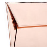 Bysummer Markfran Metallic Envelope Clutch Rose Gold