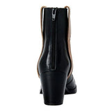 Maison Martin Margiela Mm6 Black Leather Ankle Boots Shoes Us 6 It 36;