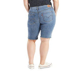 Levi Plus Size Shaping Bermuda Short Morning Song 38 Us 18